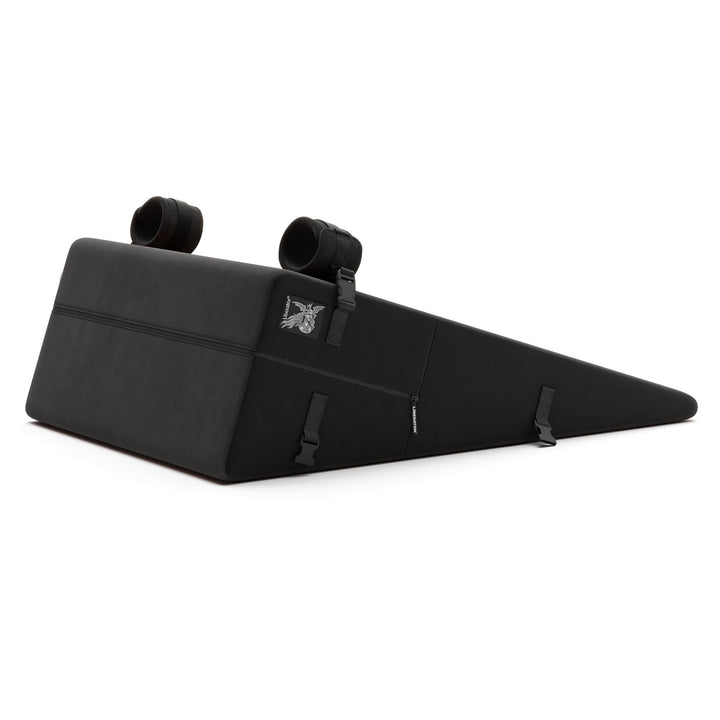 Black Label Ramp from the tall end, showing the side logo and cuff straps