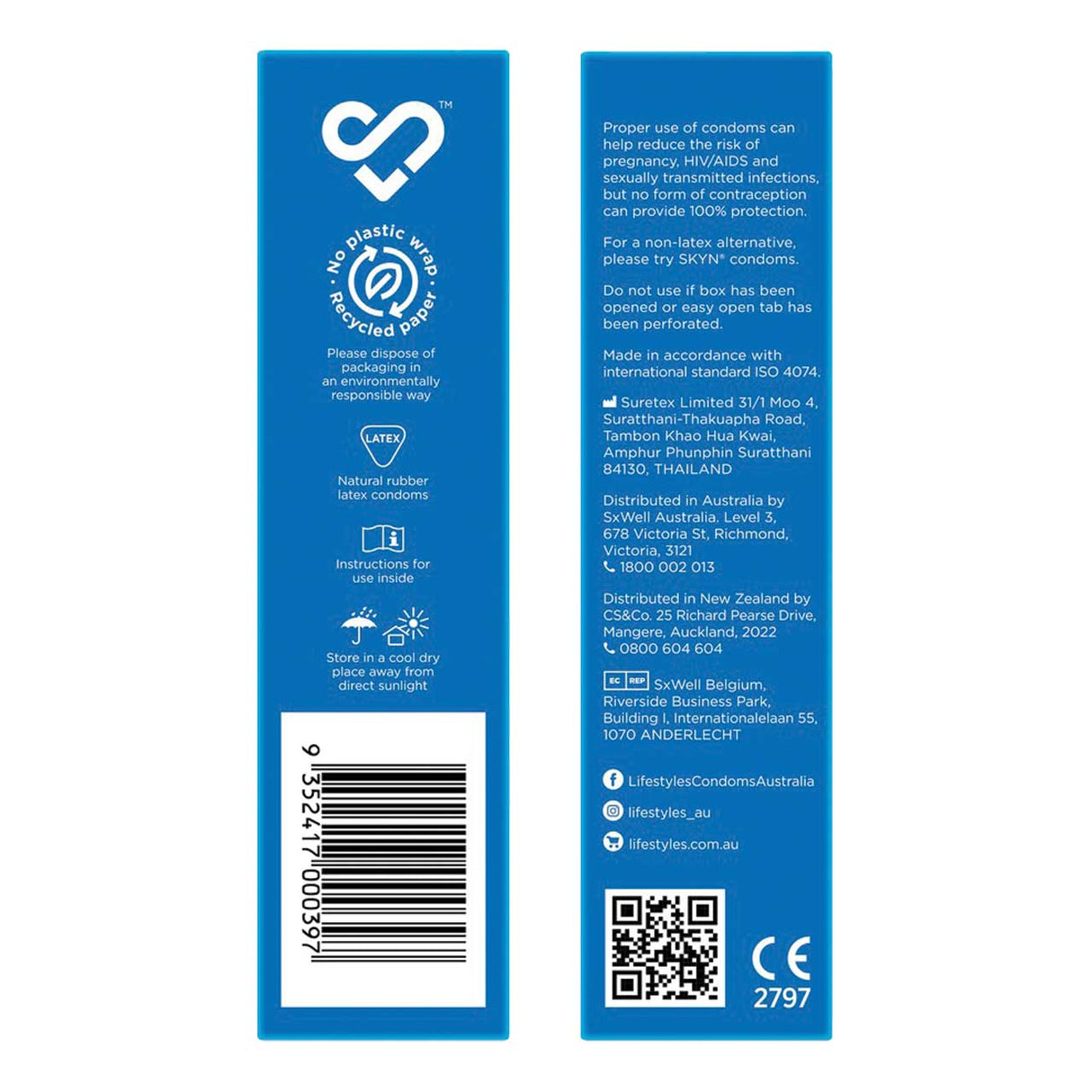 Buy LifeStyles® Regular 10pk – Naughtyhut NZ sex toys online. Discreet delivery & top brands.