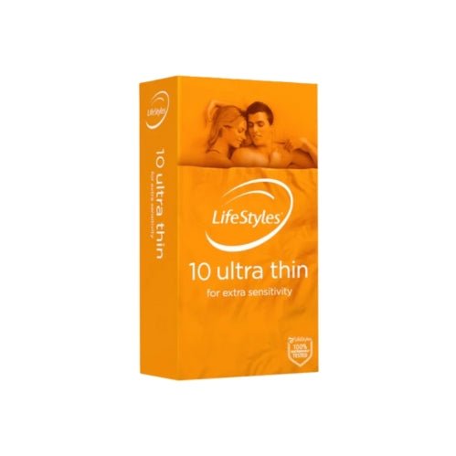 Buy LifeStyles Ultra Thin 10'S – Naughtyhut NZ sex toys online. Discreet delivery & top brands.