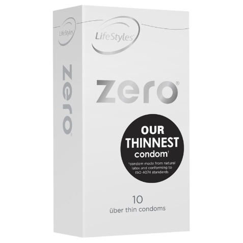 Buy Lifestyles Zero 10's – Naughtyhut NZ sex toys online. Discreet delivery & top brands.