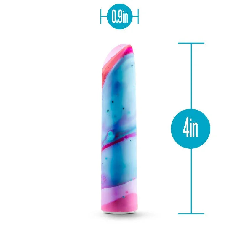 Fascinate bullet dimensions: 0.9in wide and 4in long