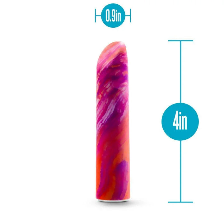 Fiery bullet dimensions: 0.9in wide and 4in long