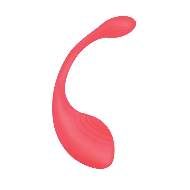Buy Love Distance RANGE - Coral Rechargeable Love Egg with App Contol – Naughtyhut NZ sex toys online. Discreet delivery & top brands.