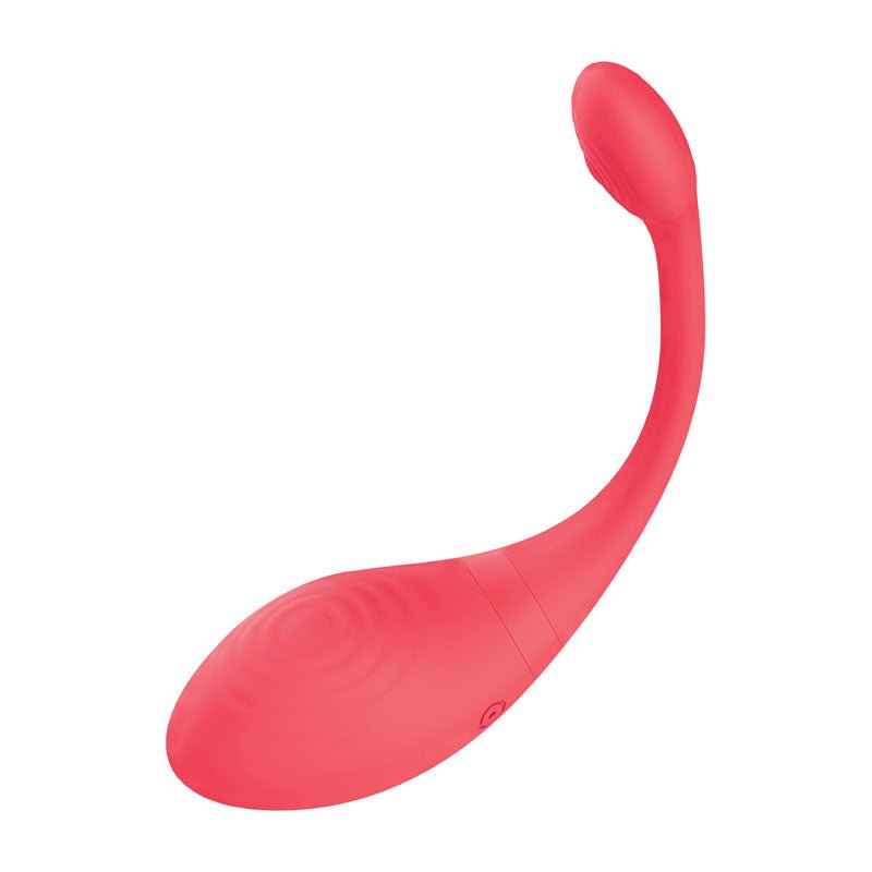 Buy Love Distance RANGE - Coral Rechargeable Love Egg with App Contol – Naughtyhut NZ sex toys online. Discreet delivery & top brands.