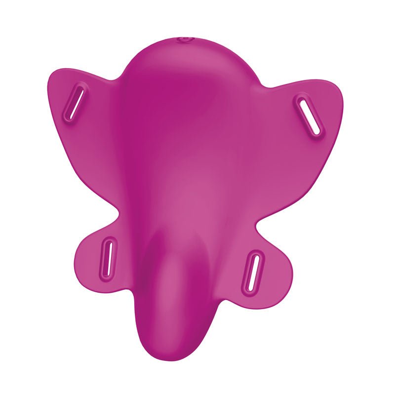 Buy Love Distance REACH - Rose Rechargeable Strap - On Stimulator with App Control – Naughtyhut NZ sex toys online. Discreet delivery & top brands.