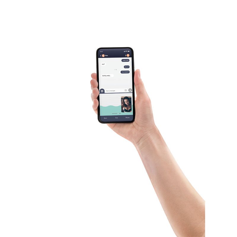 Love Distance REACH - Rose Rechargeable Strap - On Stimulator with App Control – Sex toys NZ by Naughtyhut. Discreet delivery nationwide.