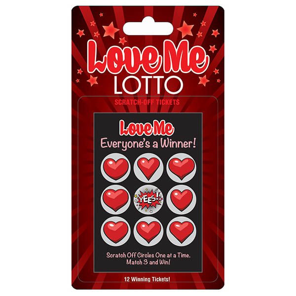 Love Me Lotto - Naughty Scratcher – Sex toys NZ by Naughtyhut. Discreet delivery nationwide.