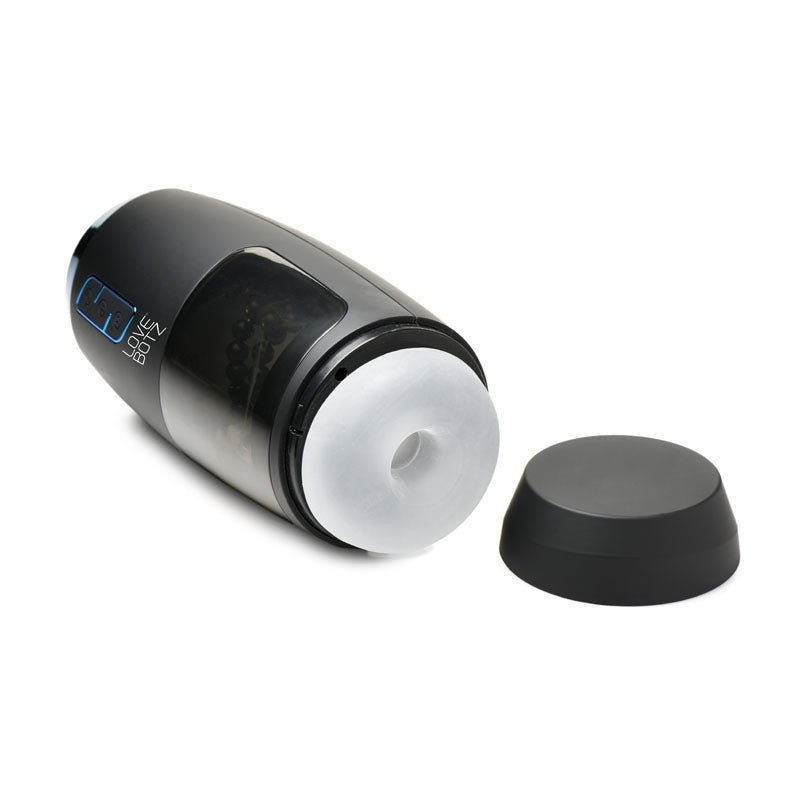 Buy LoveBotz The Milker Slider 18X Stroking Masturbator - USB Rechargeable Stroking Masturbator – Naughtyhut NZ sex toys online. Discreet delivery & top brands.