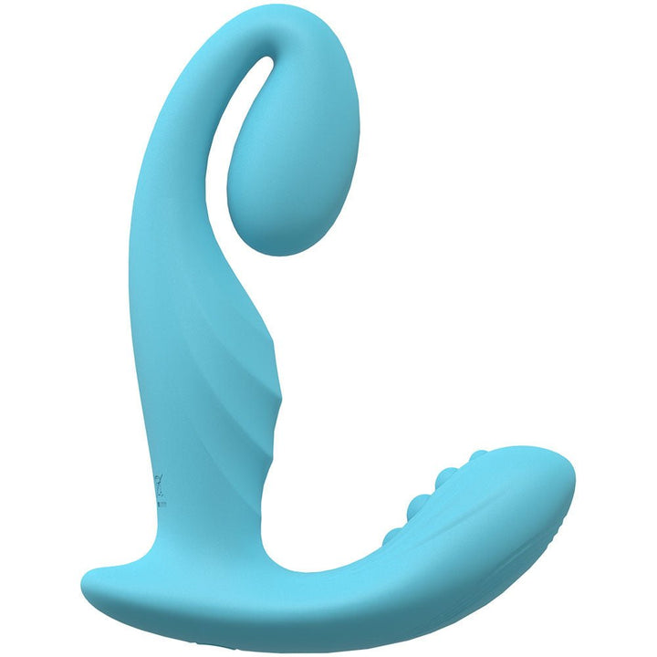 LOVELINE Bliss - Blue - Blue 11.5 cm USB Rechargeable Vibrator – Sex toys NZ by Naughtyhut. Discreet delivery nationwide.