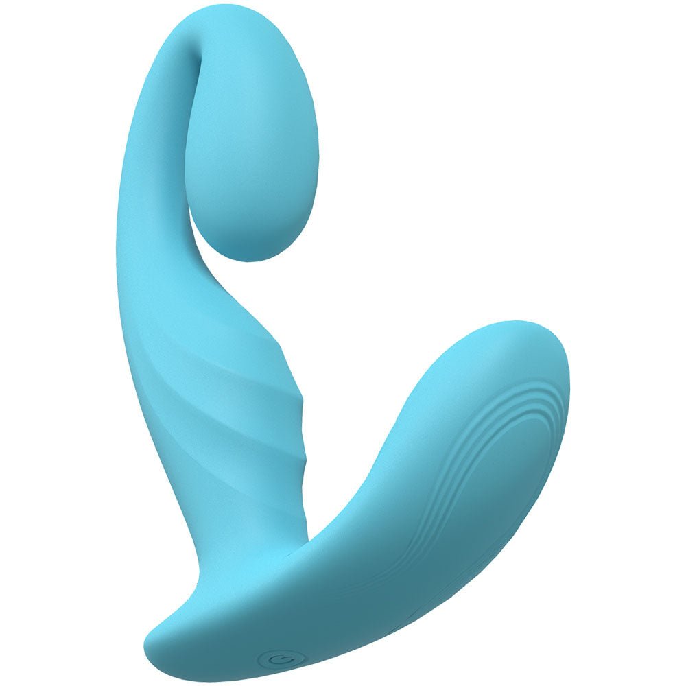 LOVELINE Bliss - Blue - Blue 11.5 cm USB Rechargeable Vibrator – Sex toys NZ by Naughtyhut. Discreet delivery nationwide.