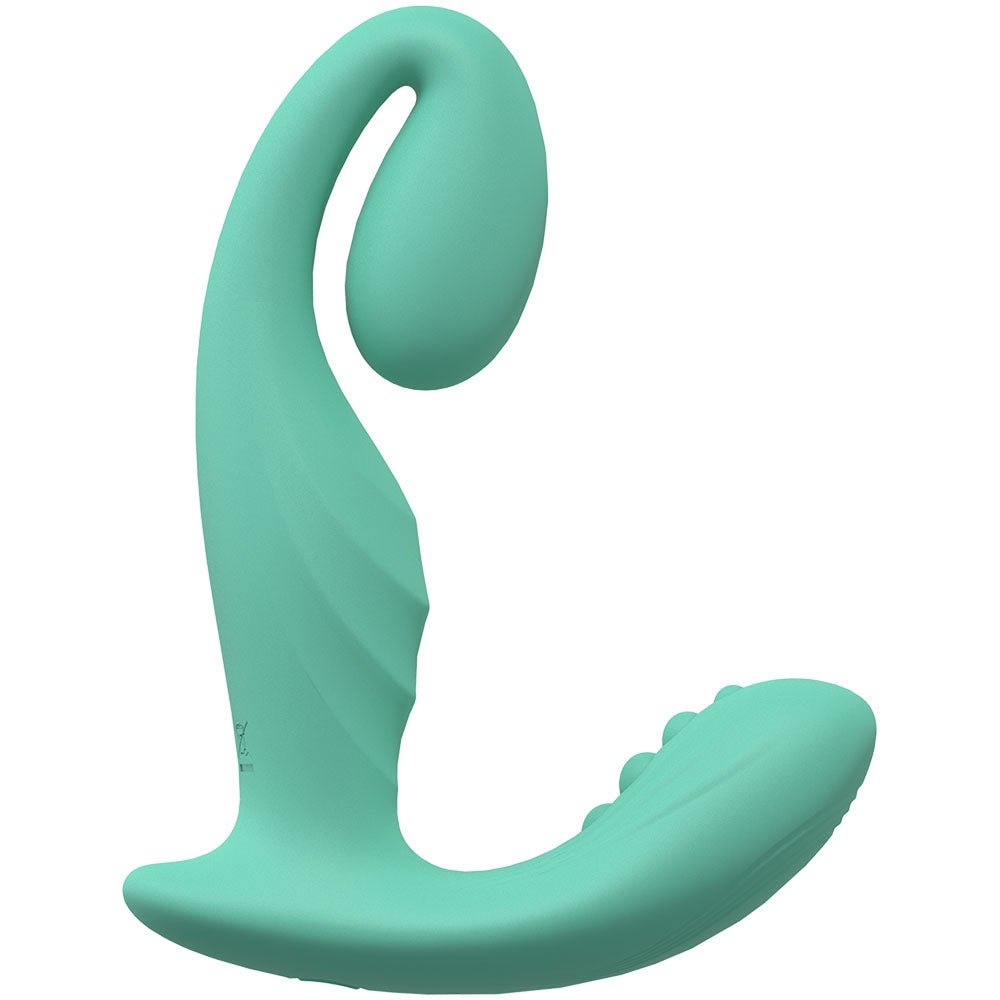 LOVELINE Bliss - Green - Green 11.5 cm USB Rechargeable Vibrator – Sex toys NZ by Naughtyhut. Discreet delivery nationwide.