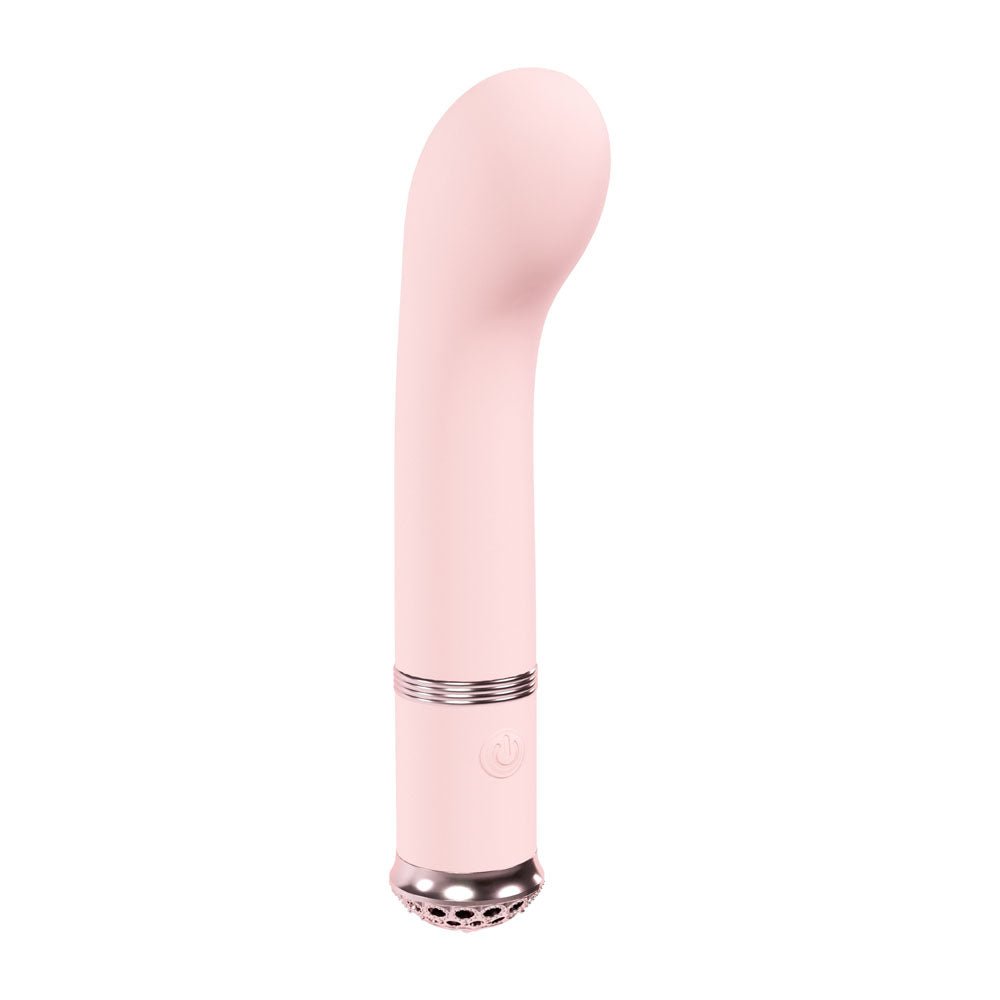 LOVELINE Cherie - Pink - Pink 14 cm USB Rechargeable Vibrator – Sex toys NZ by Naughtyhut. Discreet delivery nationwide.