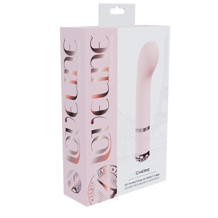 LOVELINE Cherie - Pink - Pink 14 cm USB Rechargeable Vibrator – Sex toys NZ by Naughtyhut. Discreet delivery nationwide.