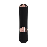 Buy LOVELINE Dahlia - Black - Black/Red 12.5 cm USB Rechargeable Lipstick Vibrator – Naughtyhut NZ sex toys online. Discreet delivery & top brands.