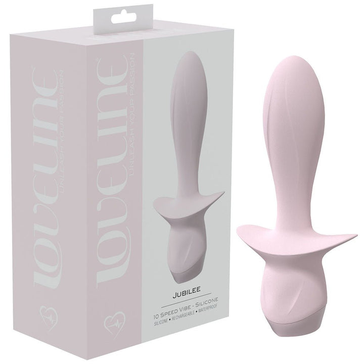 LOVELINE Jubilee - Pink 13.5 cm USB Rechargeable Vibrating Anal Plug – Sex toys NZ by Naughtyhut. Discreet delivery nationwide.