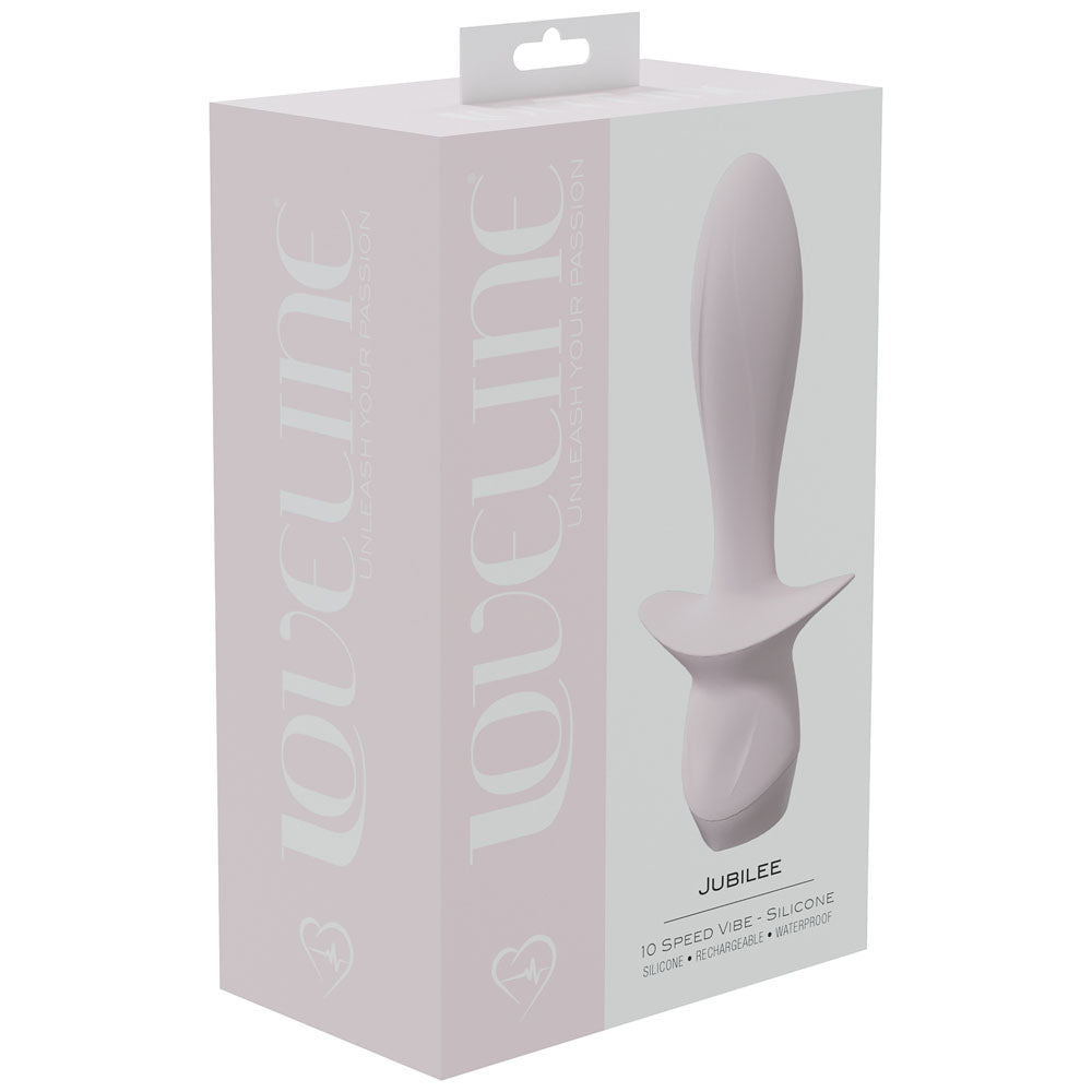 LOVELINE Jubilee - Pink 13.5 cm USB Rechargeable Vibrating Anal Plug – Sex toys NZ by Naughtyhut. Discreet delivery nationwide.