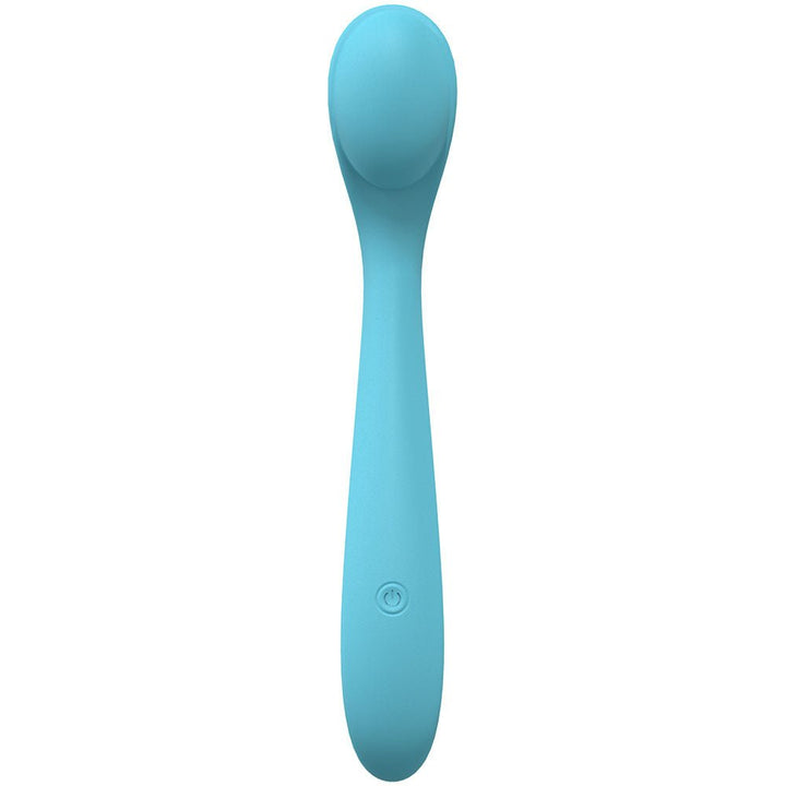 LOVELINE Juicy - Blue - Blue 21.5 cm USB Rechargeable Vibrator – Sex toys NZ by Naughtyhut. Discreet delivery nationwide.