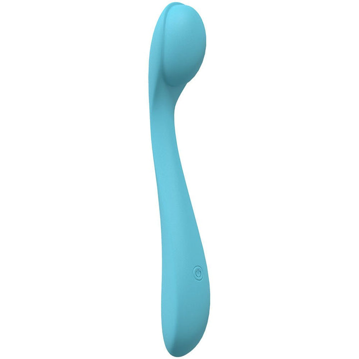 LOVELINE Juicy - Blue - Blue 21.5 cm USB Rechargeable Vibrator – Sex toys NZ by Naughtyhut. Discreet delivery nationwide.