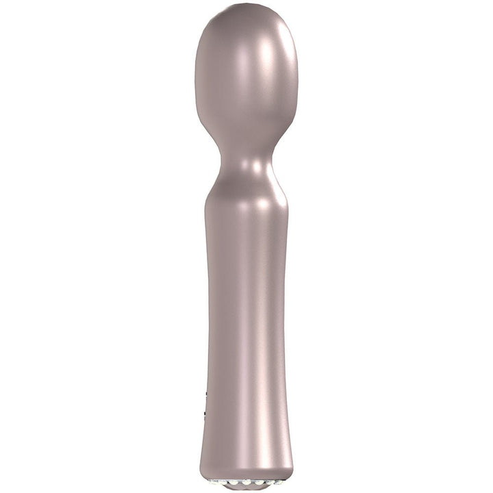 LOVELINE La Perla IV - Pink - Pearlescent Pink 19.2 cm USB Rechargeable Massage Wand – Sex toys NZ by Naughtyhut. Discreet delivery nationwide.