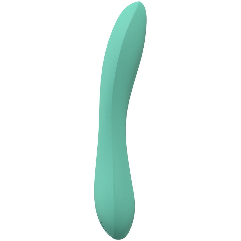 LOVELINE Lust - Green - Green 17 cm USB Rechargeable Vibrator – Sex toys NZ by Naughtyhut. Discreet delivery nationwide.