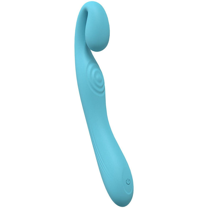 LOVELINE Obsession - Blue - Blue 18.4 cm USB Rechargeable Vibrator – Sex toys NZ by Naughtyhut. Discreet delivery nationwide.