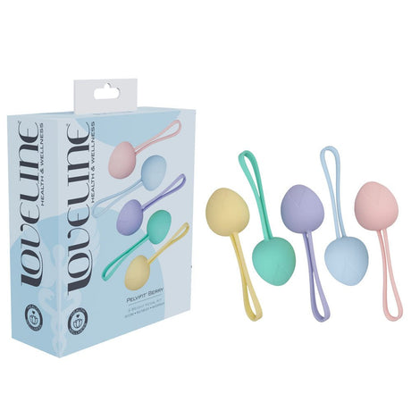 Buy LOVELINE PelviFit Berry - Coloured Kegel Kit - Set of 5 Sizes – Naughtyhut NZ sex toys online. Discreet delivery & top brands.