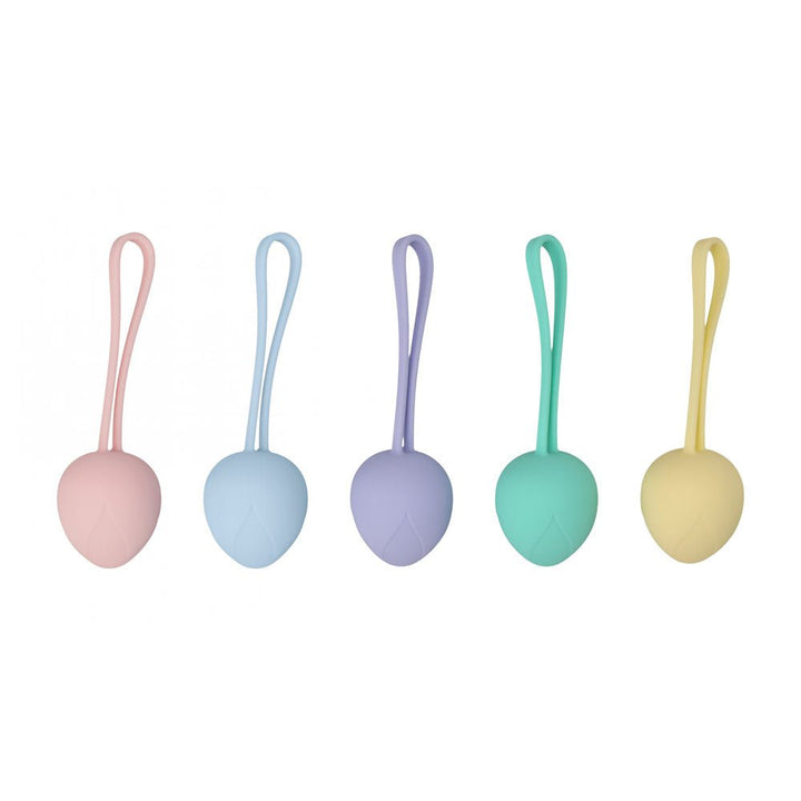 LOVELINE PelviFit Berry - Coloured Kegel Kit - Set of 5 Sizes – Sex toys NZ by Naughtyhut. Discreet delivery nationwide.