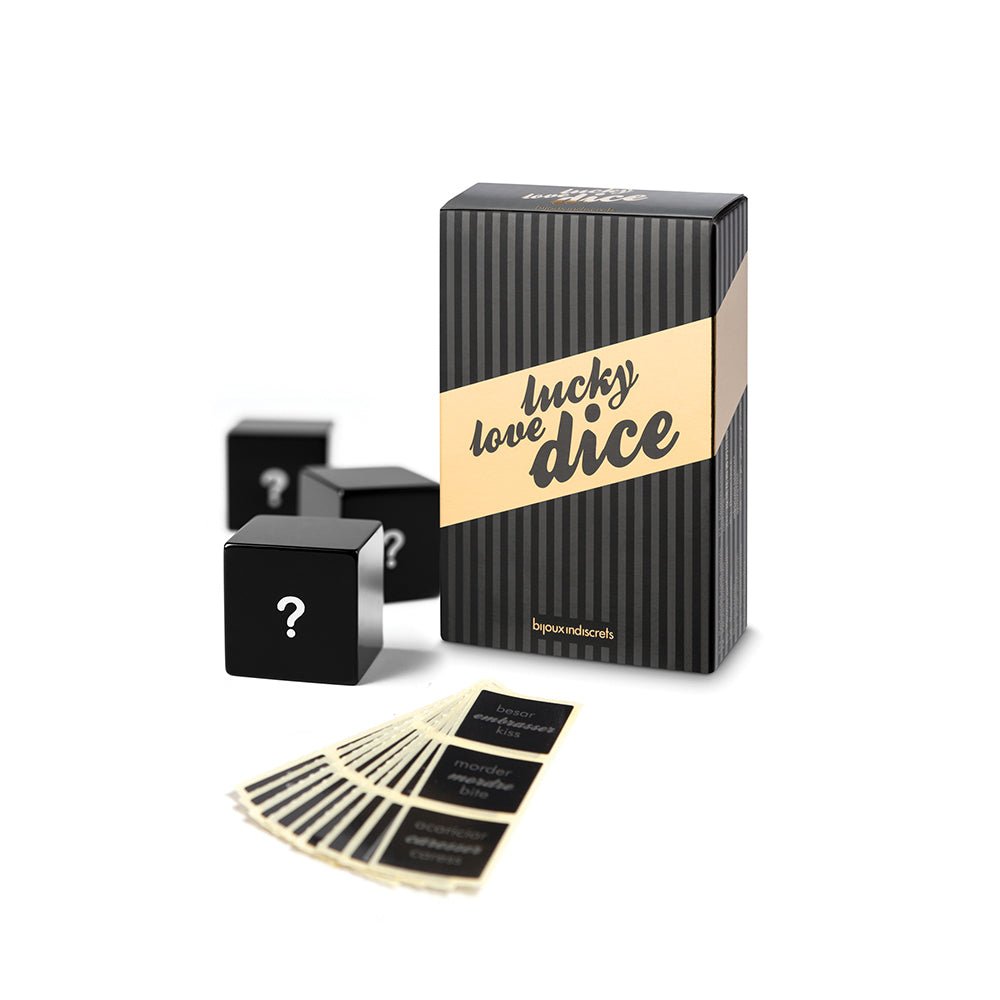 Buy Lucky Love Dice – Naughtyhut NZ sex toys online. Discreet delivery & top brands.