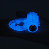 Buy Lumino Play Vibrating Penis & Balls Ring - Glow in the Dark Blue Vibrating Cock Ring – Naughtyhut NZ sex toys online. Discreet delivery & top brands.