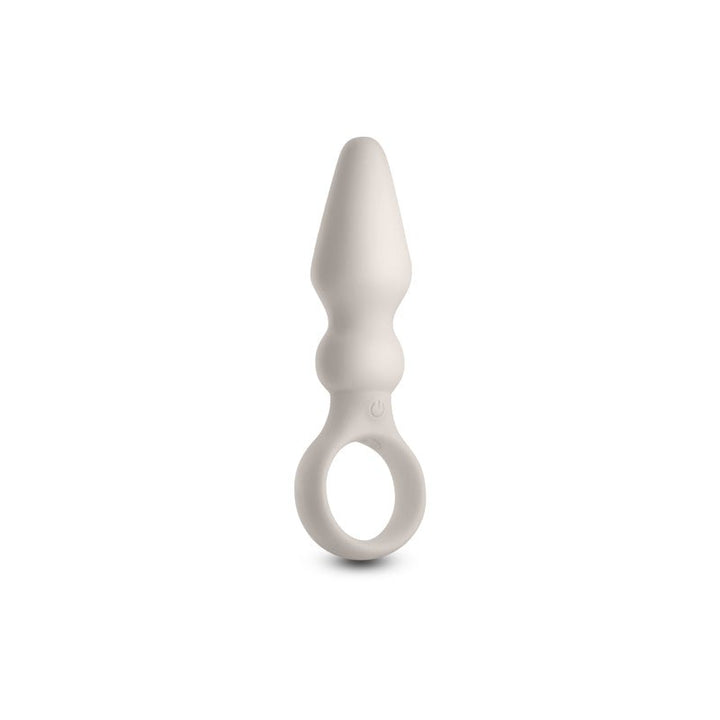 Lust - n - Dreams - Bossa - Fog - White 12.5 cm USB Rechargeable Vibrating Butt Plug – Sex toys NZ by Naughtyhut. Discreet delivery nationwide.