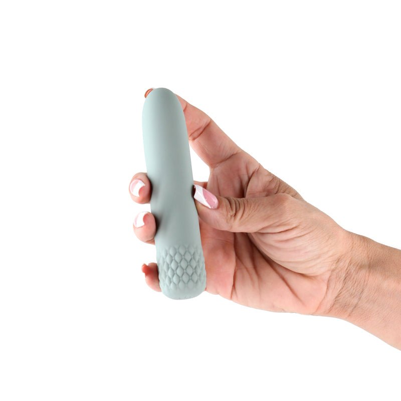 Buy Lust - n - Dreams - Mambo - Sage - Green 12.2 cm USB Rechargeable Bullet – Naughtyhut NZ sex toys online. Discreet delivery & top brands.