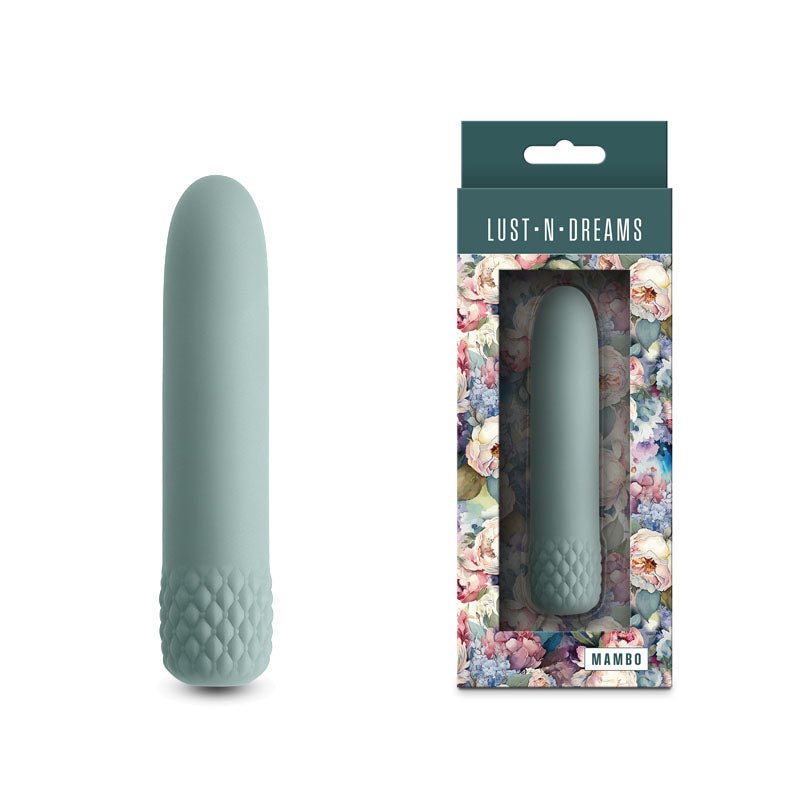 Lust - n - Dreams - Mambo - Sage - Green 12.2 cm USB Rechargeable Bullet – Sex toys NZ by Naughtyhut. Discreet delivery nationwide.