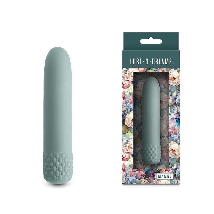 Lust - n - Dreams - Mambo - Sage - Green 12.2 cm USB Rechargeable Bullet – Sex toys NZ by Naughtyhut. Discreet delivery nationwide.