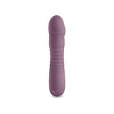 Buy Lust - n - Dreams - Poise - Mauve - Purple 17.3 cm USB Rechargeable Thrusting Vibrator – Naughtyhut NZ sex toys online. Discreet delivery & top brands.
