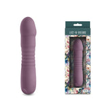 Buy Lust - n - Dreams - Poise - Mauve - Purple 17.3 cm USB Rechargeable Thrusting Vibrator – Naughtyhut NZ sex toys online. Discreet delivery & top brands.