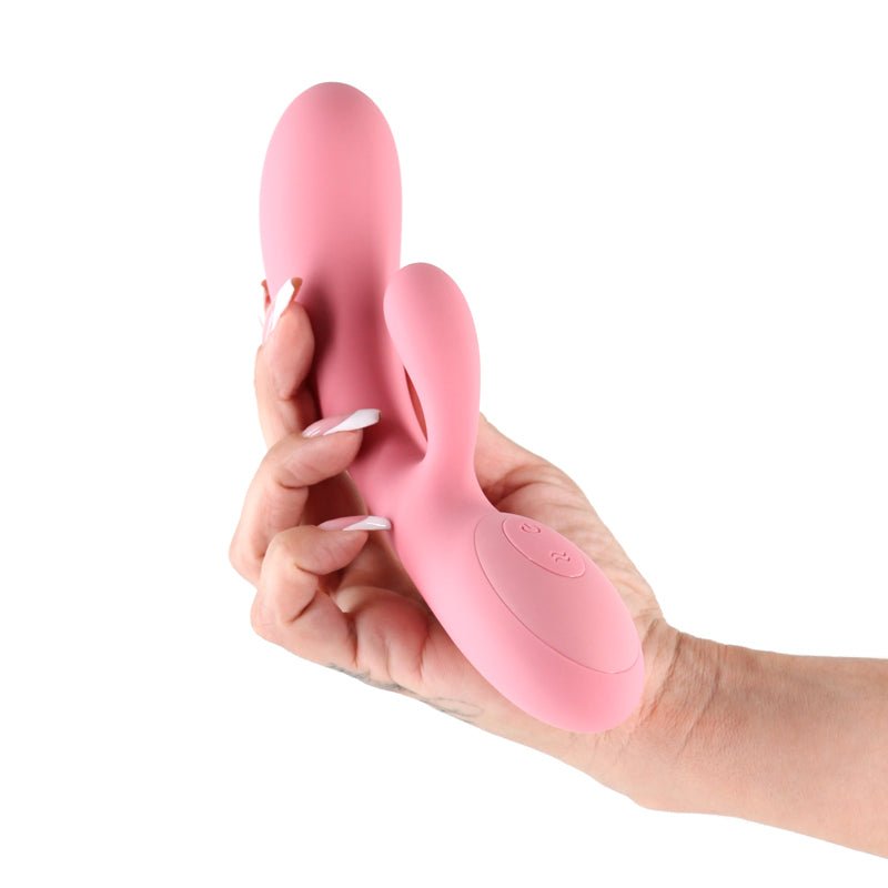 Buy Lust - n - Dreams - Samba - Coral - Pink 19.4 cm USB Rechargeable Rabbit Vibrator – Naughtyhut NZ sex toys online. Discreet delivery & top brands.