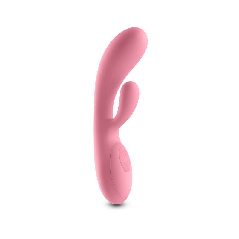 Buy Lust - n - Dreams - Samba - Coral - Pink 19.4 cm USB Rechargeable Rabbit Vibrator – Naughtyhut NZ sex toys online. Discreet delivery & top brands.