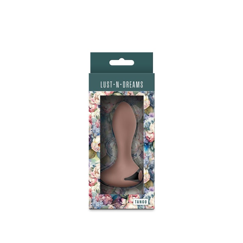 Buy Lust - n - Dreams - Tango - Autumn - Beige 11.5 cm USB Rechargeable Vibrating Butt Plug – Naughtyhut NZ sex toys online. Discreet delivery & top brands.