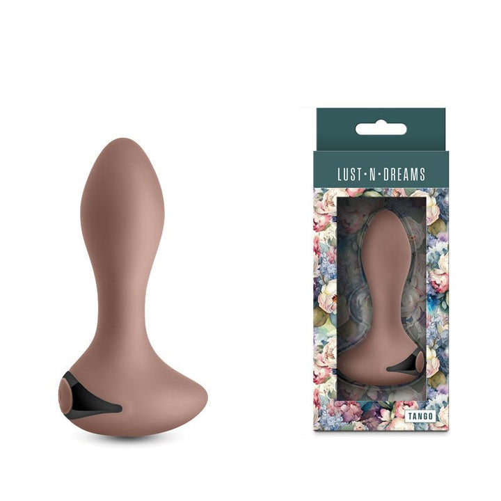 Lust - n - Dreams - Tango - Autumn - Beige 11.5 cm USB Rechargeable Vibrating Butt Plug – Sex toys NZ by Naughtyhut. Discreet delivery nationwide.