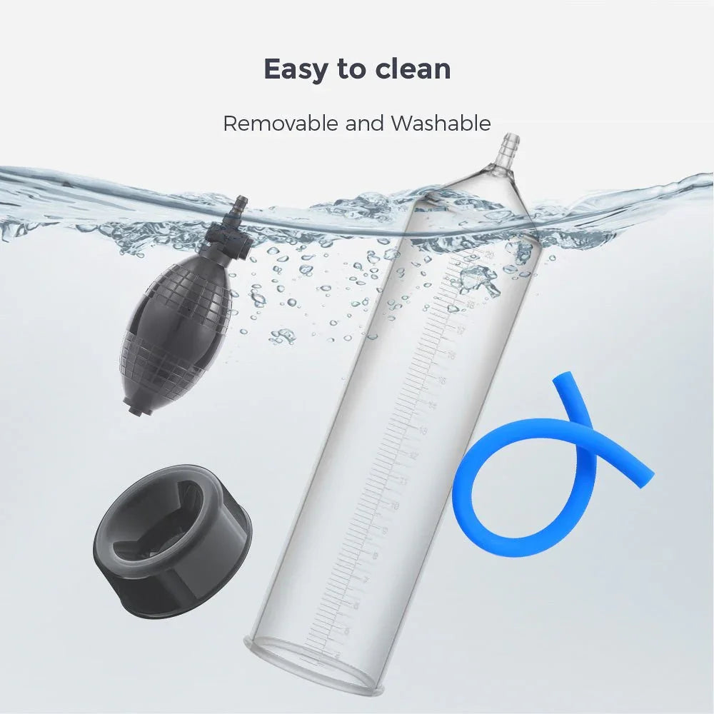AeroUp easy-to-clean card, parts submerged in water
