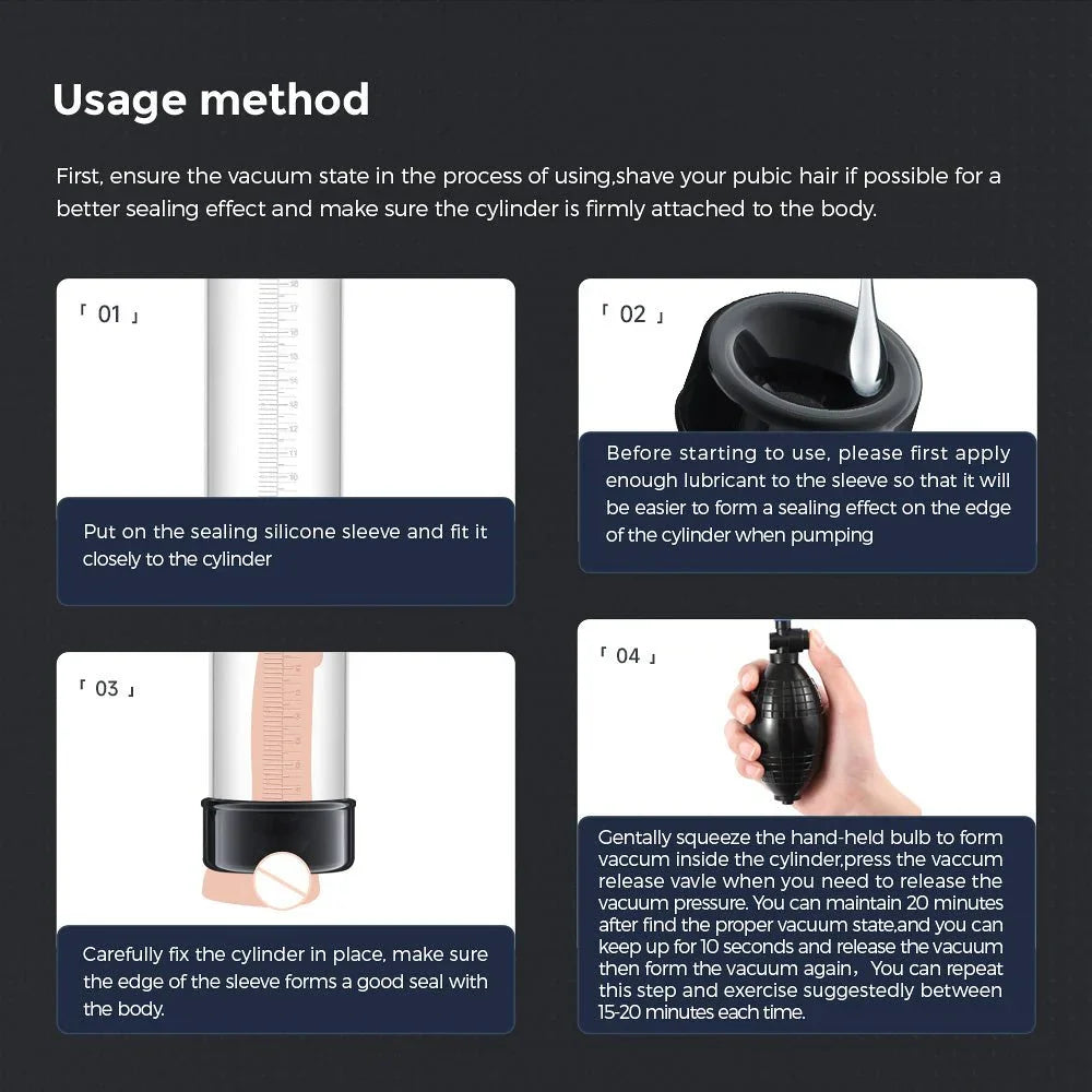 AeroUp four-step usage method card with instruction panels