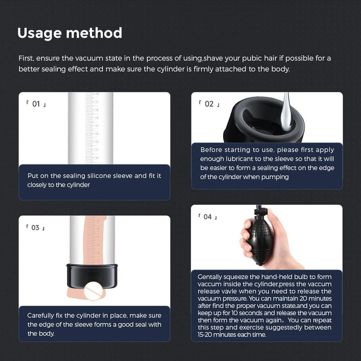 LuvPump AeroUp Beginners Penis Pump - Clear Penis Pump – Sex toys NZ by Naughtyhut. Discreet delivery nationwide.