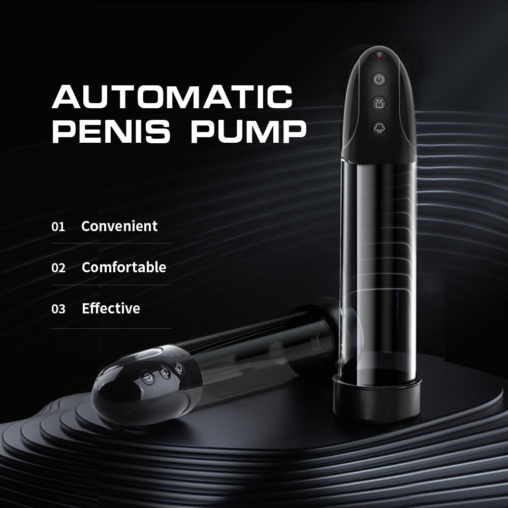 Buy LuvPump Automatic Penis Pump - Clear USB Rechargeable Automatic Penis Pump – Naughtyhut NZ sex toys online. Discreet delivery & top brands.