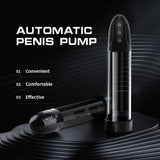 Buy LuvPump Automatic Penis Pump - Clear USB Rechargeable Automatic Penis Pump – Naughtyhut NZ sex toys online. Discreet delivery & top brands.