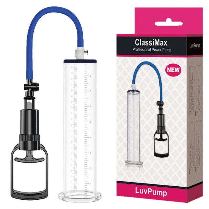 LuvPump ClassiMax XL Professional Power Pump - Clear Extra Large Penis Pump – Sex toys NZ by Naughtyhut. Discreet delivery nationwide.