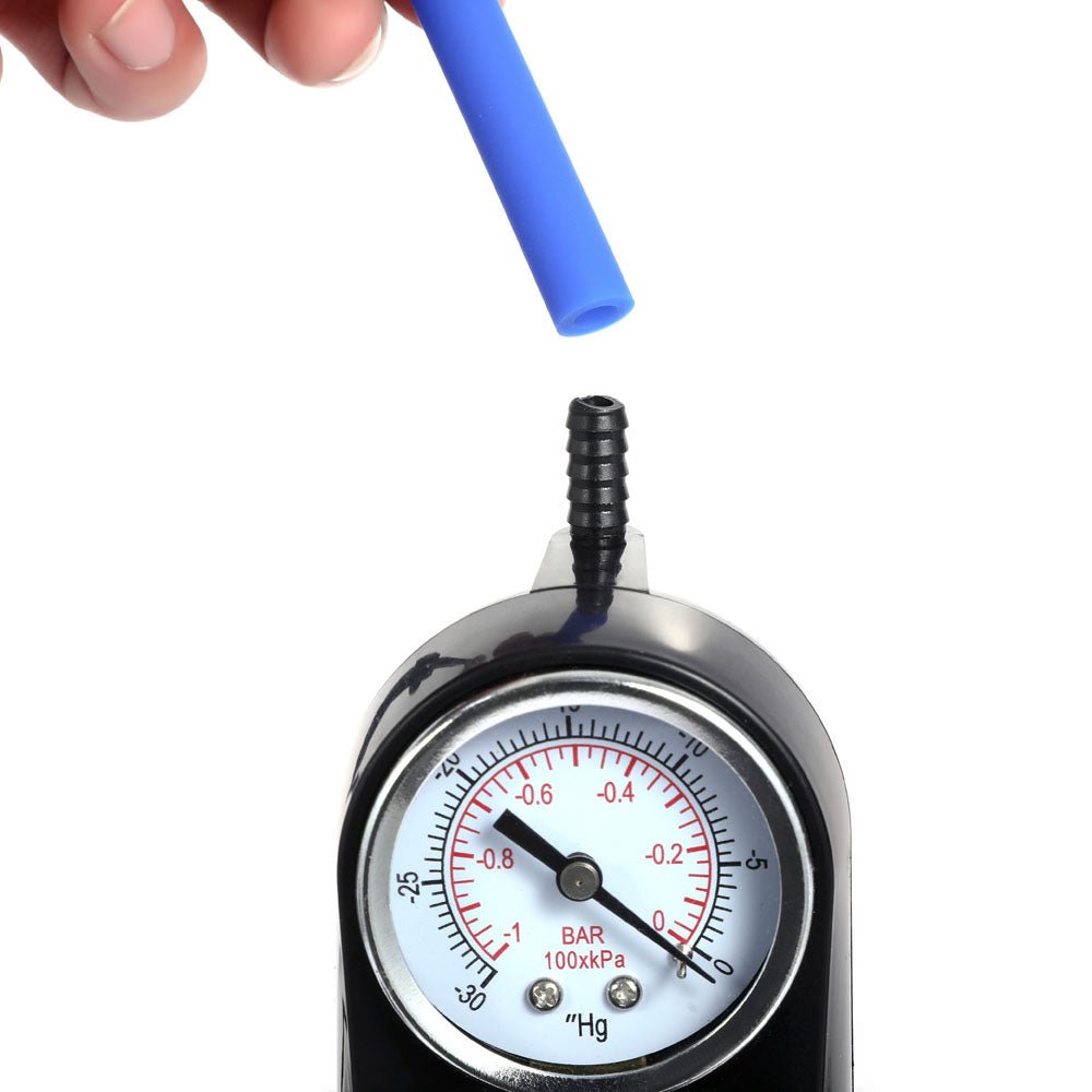 Buy LuvPump ClassiXtra Advanced Power Pump - Clear Penis Pump with Pressure Gauge – Naughtyhut NZ sex toys online. Discreet delivery & top brands.