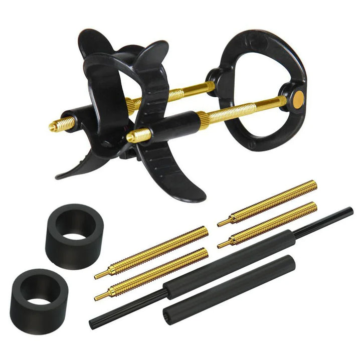 Max Fit luxury parts spread, frame, two comfort rings and extension rods