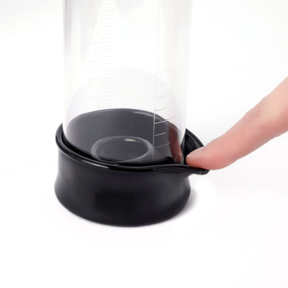 Buy LuvPump ProXtra Professional Gauge Power Pump - Clear Penis Pump with Pressure Gauge – Naughtyhut NZ sex toys online. Discreet delivery & top brands.