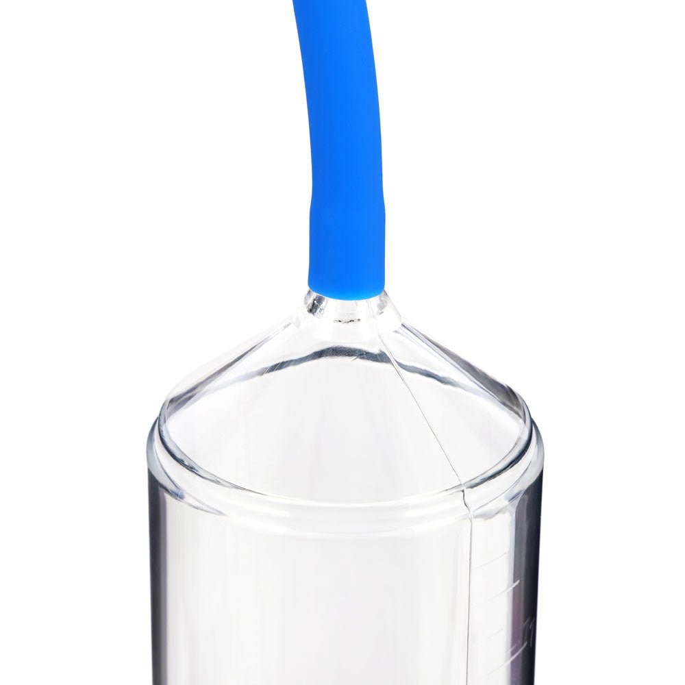 Buy LuvPump ProXtra Professional Gauge Power Pump - Clear Penis Pump with Pressure Gauge – Naughtyhut NZ sex toys online. Discreet delivery & top brands.