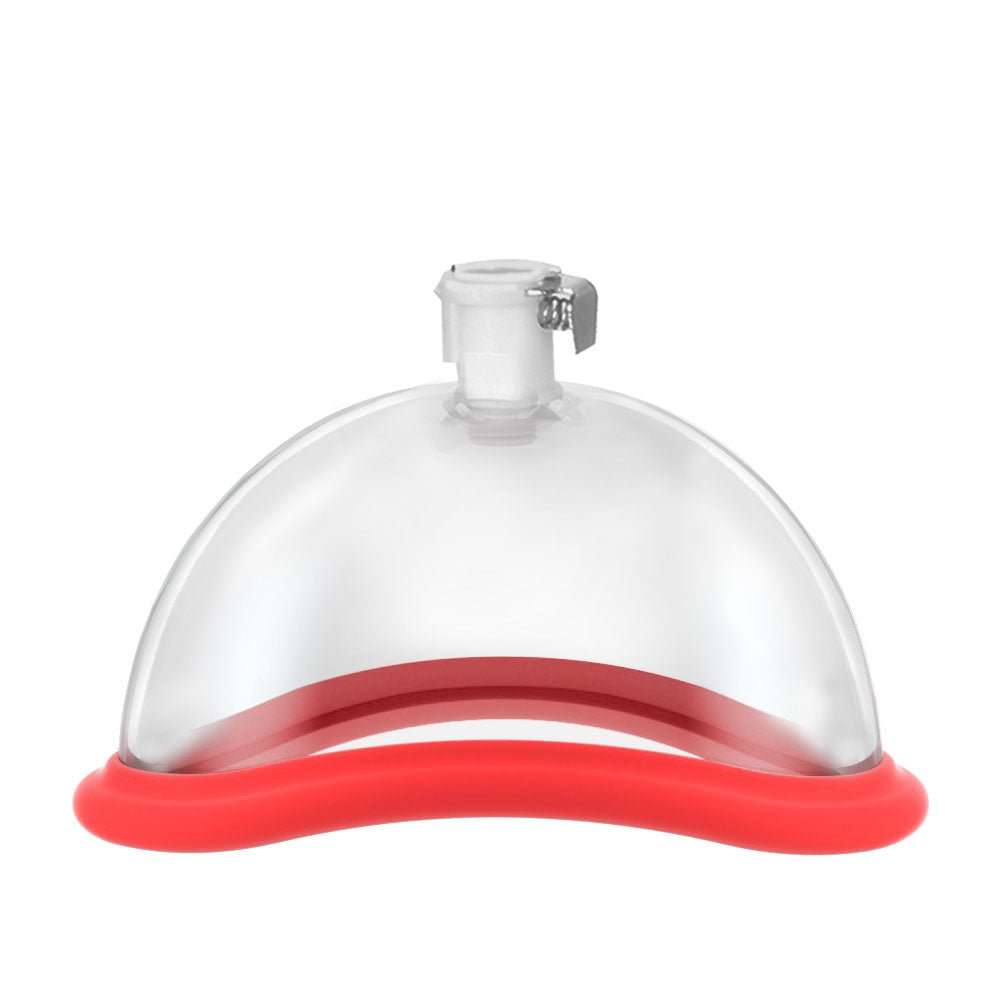 Buy LuvPump Vagina Enhancement System - Clear/Red Vagina Pump – Naughtyhut NZ sex toys online. Discreet delivery & top brands.